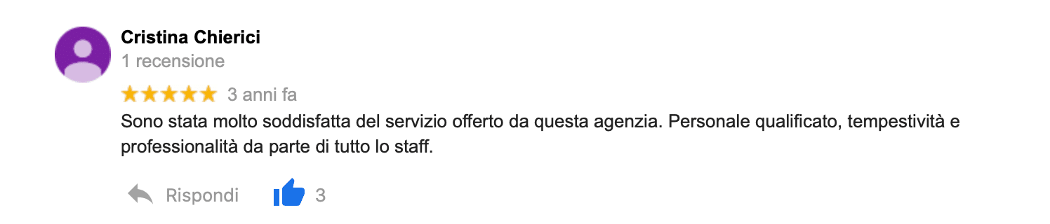 Recensioni Agenzia Badanti Torino Agenzia Assistenza anziani Torino