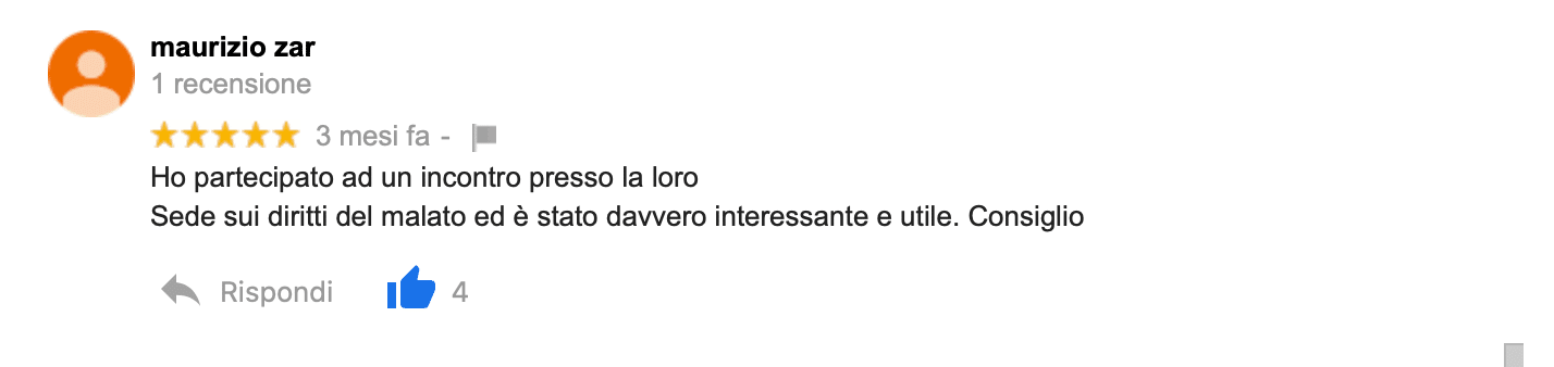 Recensione Assistenza anziani torino - Agenzia Badanti Torino
