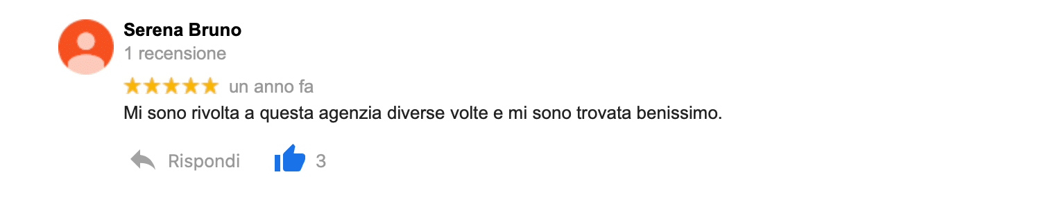 Recensione Assistenza anziani torino - Agenzia Badanti Torino