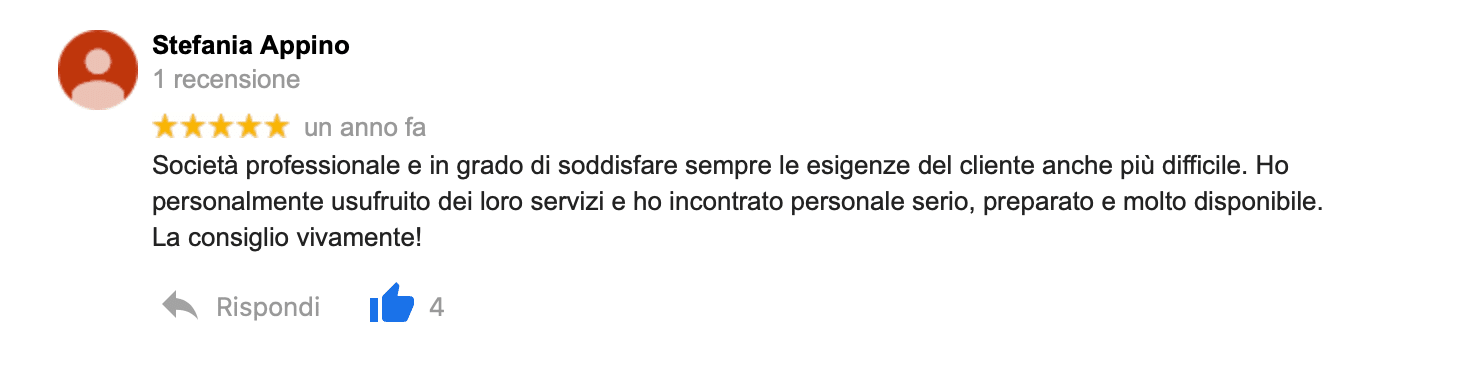 Recensione Assistenza anziani torino - Agenzia Badanti Torino