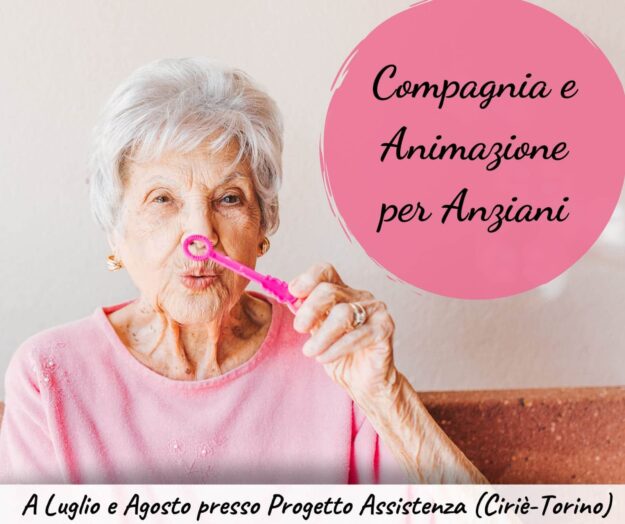 Anziani d'estate mai più da soli Centro estivo per Anziani Torino