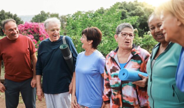 Esercizi di ginnastica per la terza età